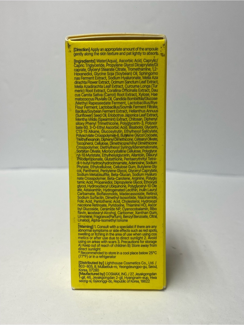 VITA-AGING Pure C Ampoule - Brightening Care (Yellow) - Picture 2 of 5